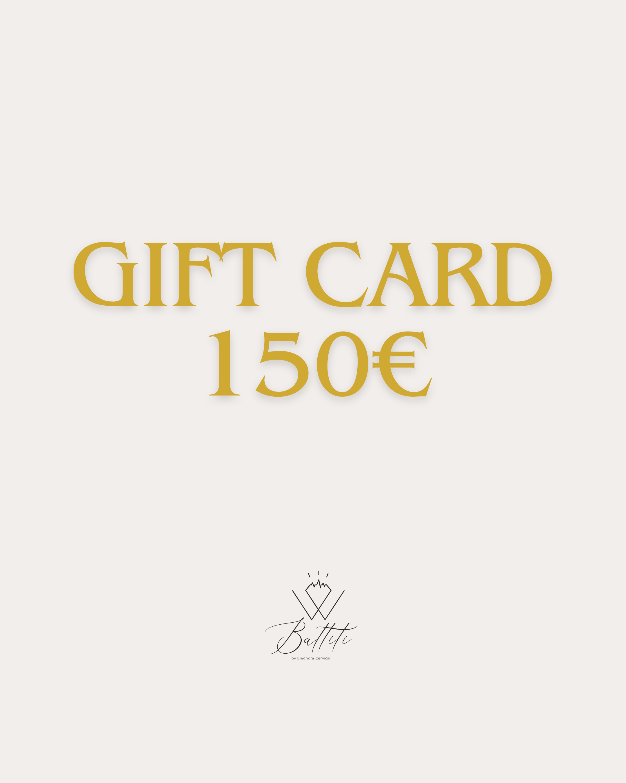 BUONO REGALO