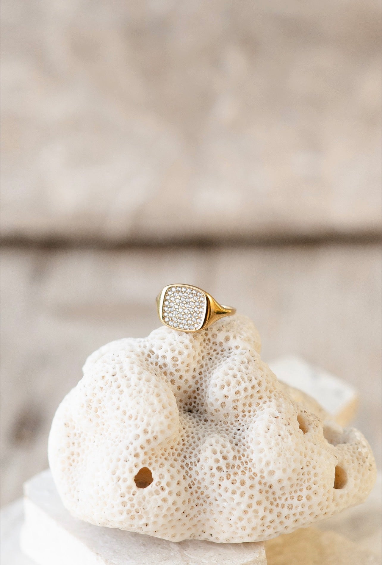 ANELLO CHEVALIER PAVE'