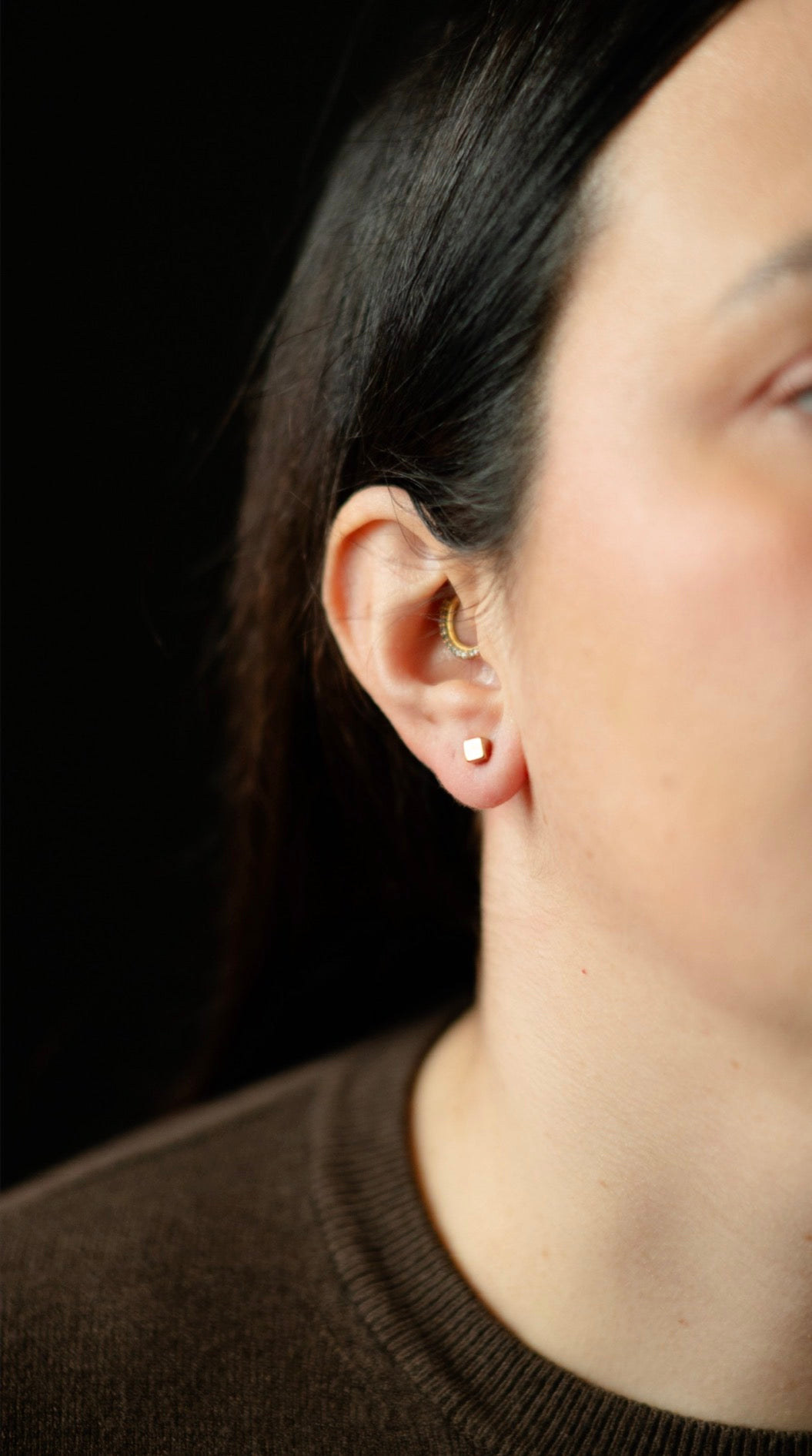 ORECCHINI CUBIC MEDIUM