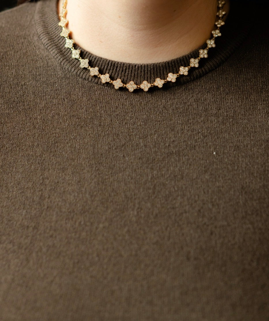 COLLANA QUADRIFOGLIO