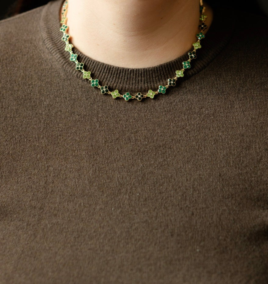 COLLANA QUADRIFOGLIO
